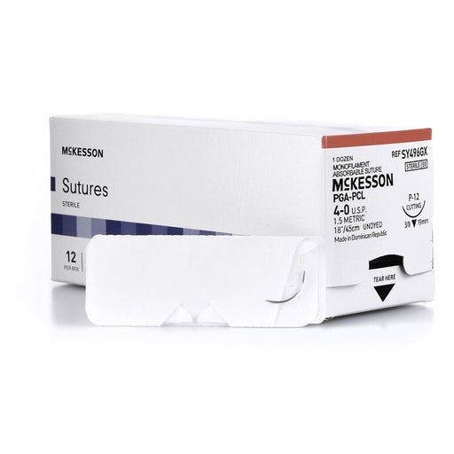 McKesson SUTURE, 4-0 PGA/PCL 18" P-12 – 100/Box