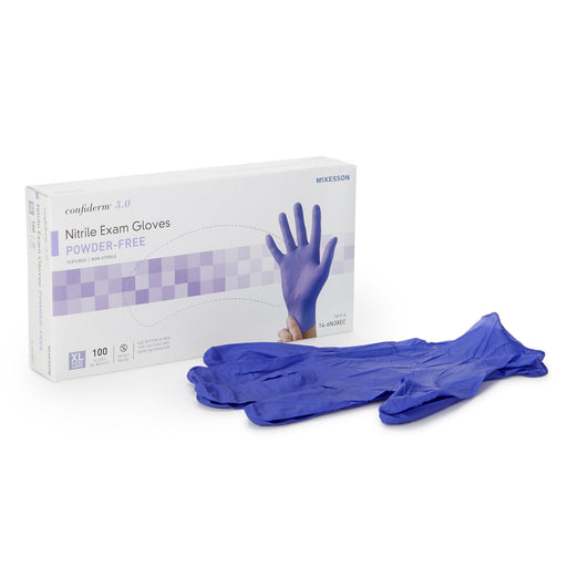 McKesson Exam Glove Confiderm 3.0 X-Large NonSter – 100/Box