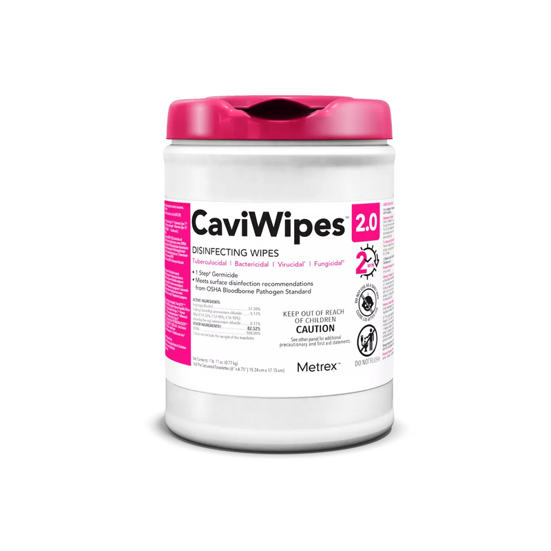 CaviWipes 2.0 XL - 65 units per canister