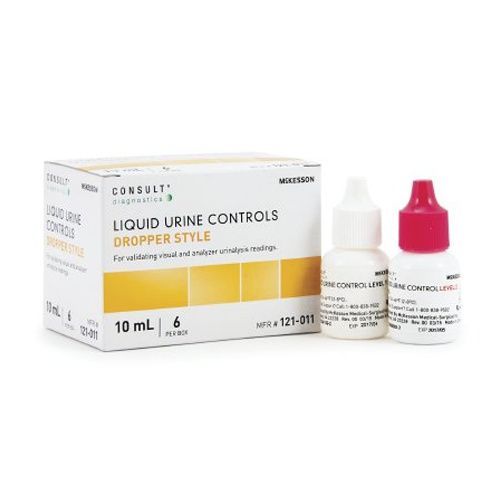 McKesson Urine Chemistry Liquid Urine Dipstick Control Solu – 6/Box