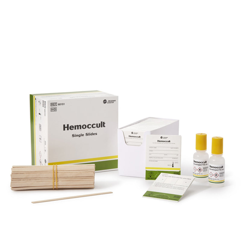 McKesson Rapid Test Kit Hemoccult Single Slides Colorectal – 100/Box