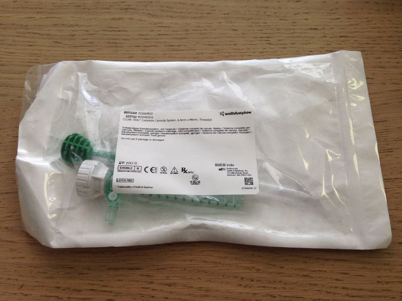 Smith & Nephew CLEAR-TRAC COMPLETE CANNULA SYSTEM 8.5MM X 90MM THREADED, SINGLE-USE – 1 ea