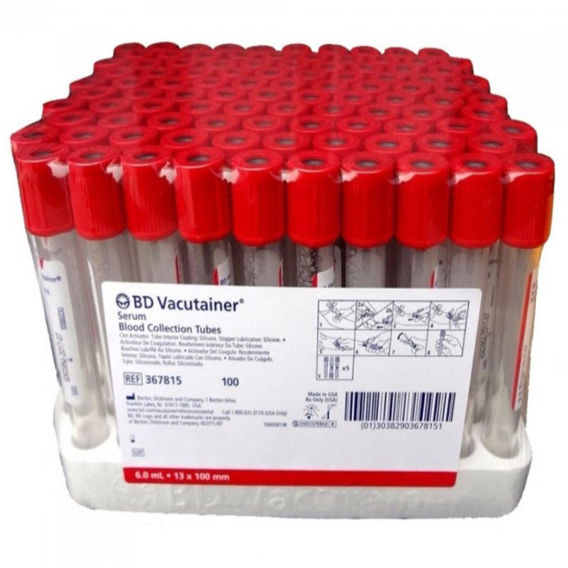 BD Plastic Tube, 13mm X 100mm, 6.0mL – 100/Box