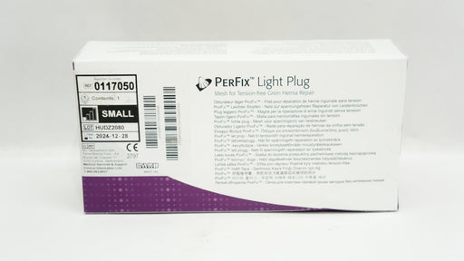 Bard Davol SMALL PERFIX LIGHT PLUG, 1.0' X 1.4' (2.5CM X 3.4CM) – 1 ea