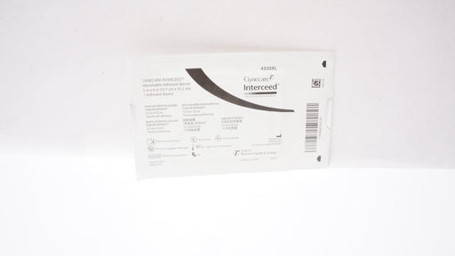 Ethicon GYNECARE INTERCEED ABSORBABLE ADHESION BARRIER (5' X 6') – 1 ea