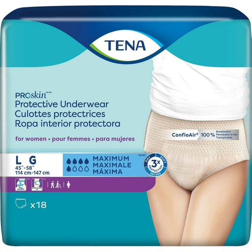 Essity Medical Tena Proskin Plus Brief Underwear – 18/Box