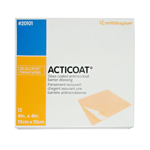 Smith & Nephew ACTICOAT (4 "x 4 ") (12 EA/BX) REF. #20101 – 12/Box