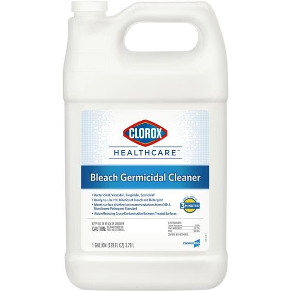 Clorox Healthcare® Bleach Germicidal Cleaner – 4/Box