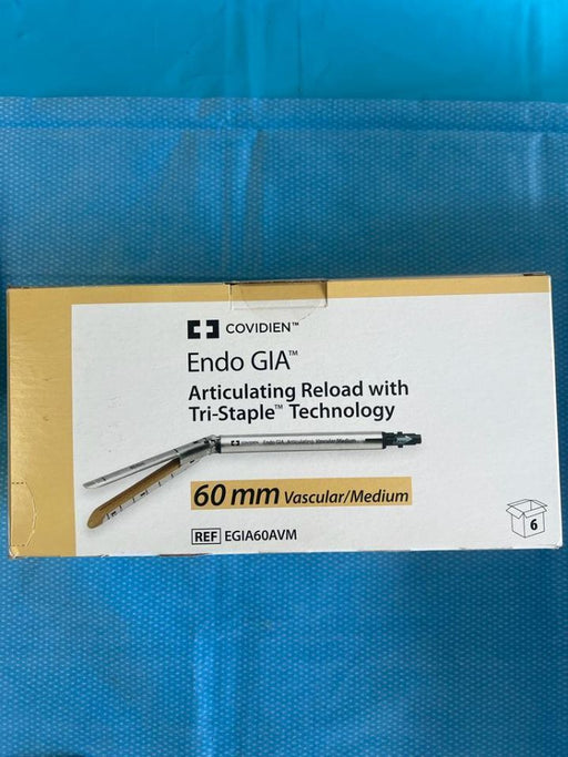 Covidien ENDO GIA 60MM ARTICULATING TRI-STAPLE RELOAD, VASCULAR/MEDIUM, TAN – 1 ea