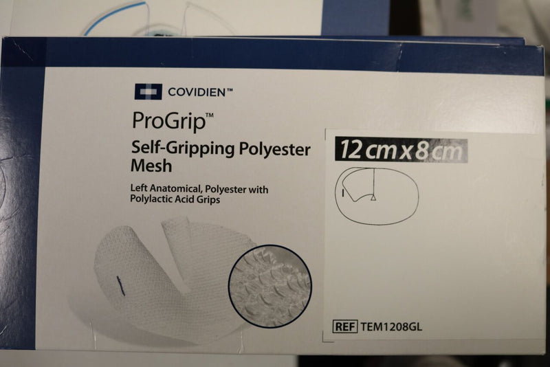 Covidien PARIETEX PROGRIP SELF-FIXATING MESH 12CM X 8CM – 1 ea