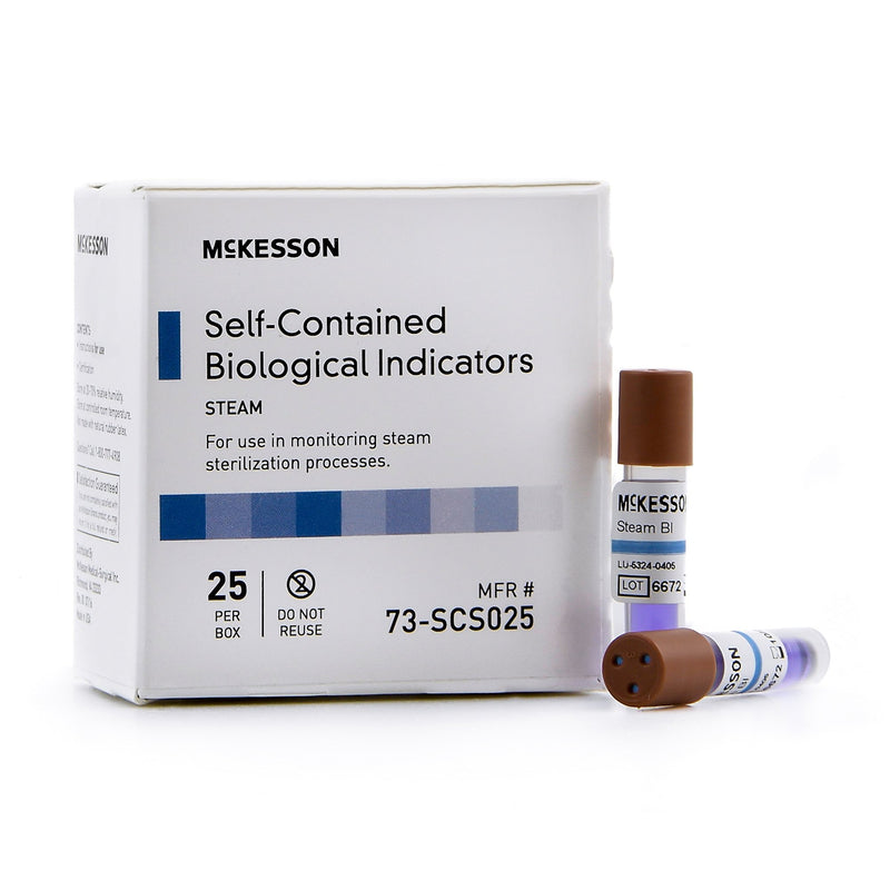 McKesson Sterilization Biological Indicator Vial S – 25/Box