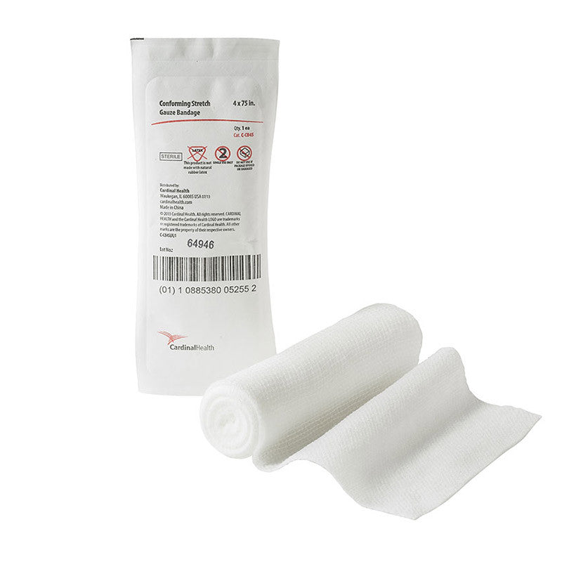 Medline Sterile Conforming Gauze Bandage, 3" x 75" – 12/Box