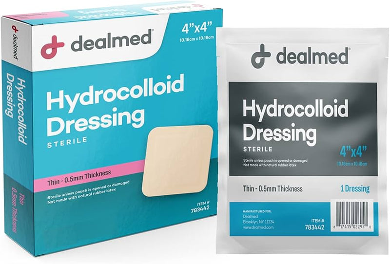 Pro Advantage Hydrocolloid Dressings, 4" X 4¼" – 10/Box