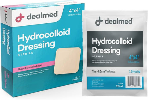 Icp Pharma Hydrocolloid Dressing (extra thin) 4"x4" – 10/Box
