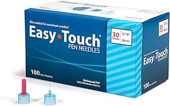 MHC Medical Hypodermic Needle 21G x 1.5" (40mm) Easy Touch – 100/Box