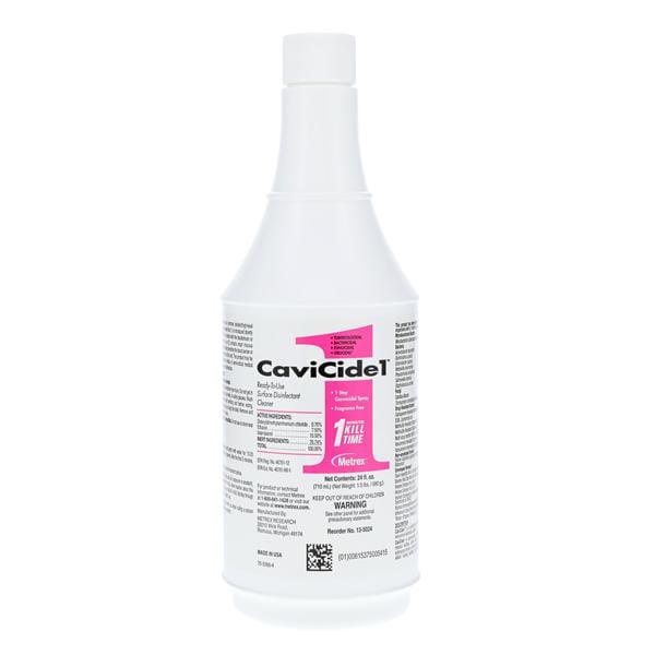 Metrex CaviCide1, 24 oz Bottle – 12/Box