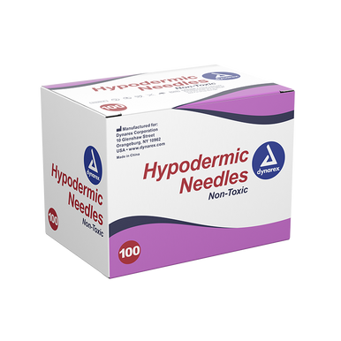 Metier Medical Hypodermic Standard Needle 18 G x1 1/2'' – 100/Box
