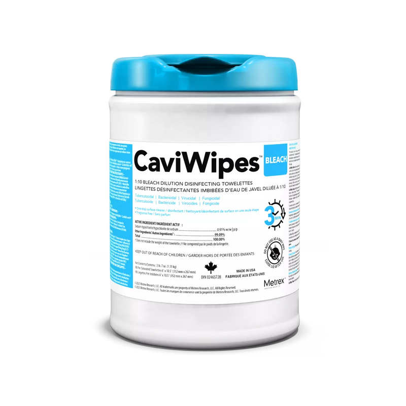 CaviWipe™ Bleach, 6" x 10.5" - 1 each