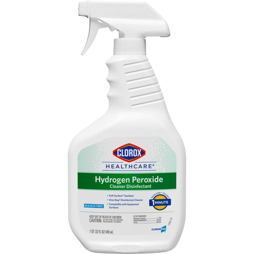 Clorox Healthcare® Hydrogen Peroxide Cleaner Disinfectant Spray – 9/Box