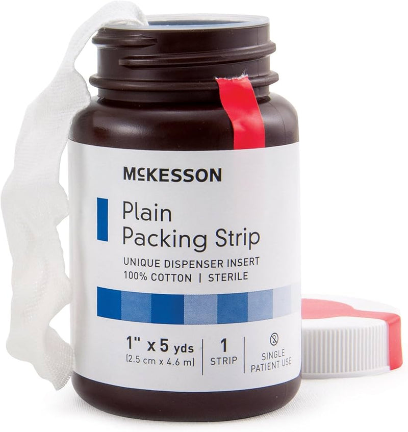 Medline PACKING STRIP IODO 1"X5YD – 12/Box