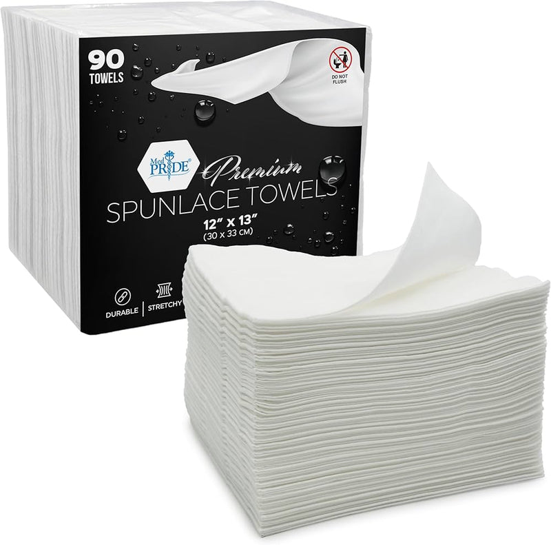 Spunlace Cloth In Low Profile Tub, 12" X 8" - 8 units per box