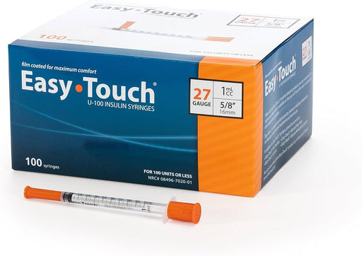 MHC Medical Hypodermic Needle 21G x 1" (25mm) Easy Touch – 100/Box
