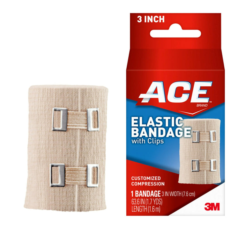 Icp Pharma Elastic Bandage Clip 3" x 4.5M Non-Sterile – 12/Box