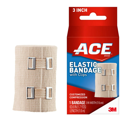 Icp Pharma Elastic Bandage Clip 3" x 4.5M Non-Sterile – 12/Box