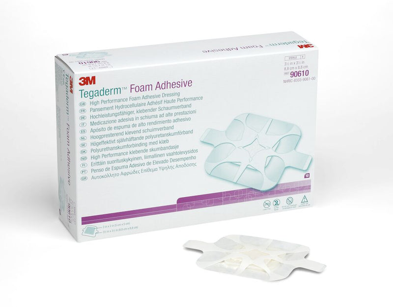 McKesson Foam Dressing Tegaderm High Performance 3-1/2 – 10/Box