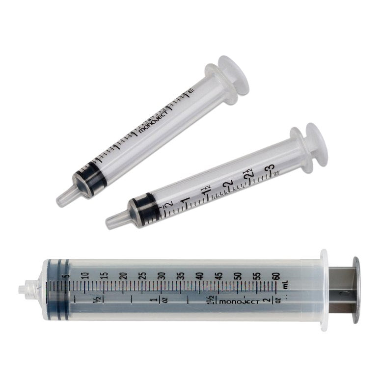Cardinal Health Monoject Luer Lock Tip Syringe, 35ML, Sterile – 40/Box