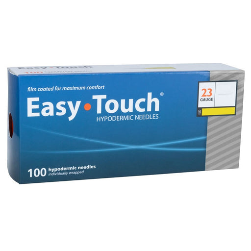 MHC Medical Hypodermic Needle 23G x 1.5" (40mm) Easy Touch – 100/Box