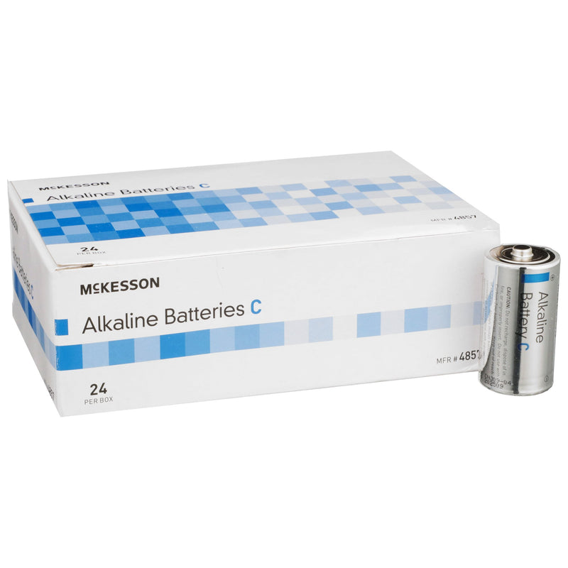 McKesson Alkaline Battery C Cell 1.5V Disposable 2 – 24/Box