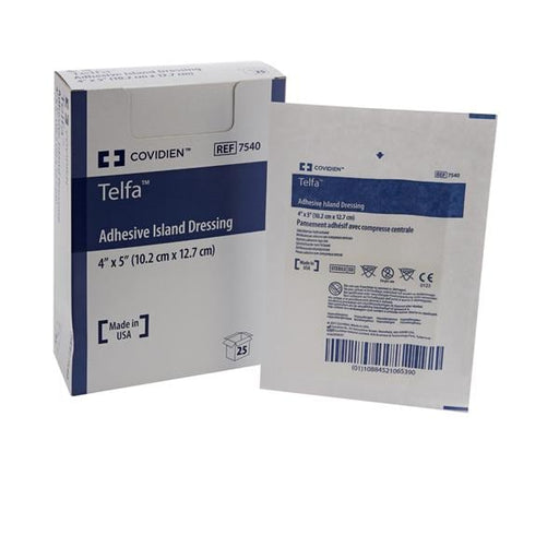 Telfa Island Dressing,4x5, Sterile – 1/Box