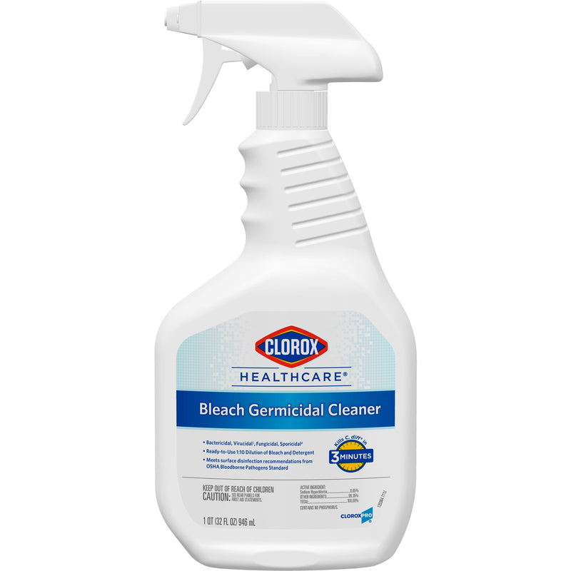 Clorox Healthcare® Bleach Germicidal Cleaner Spray – 6/Box