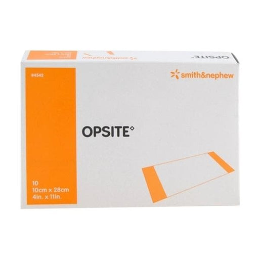 Smith & Nephew OPSITE Transparent Film Dressing, 11" x 4" – 10/Box