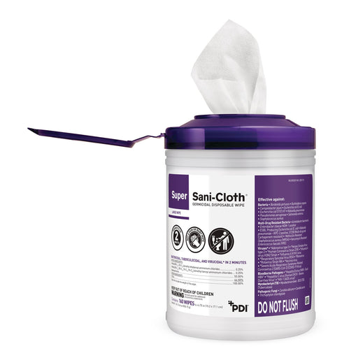 Welch Allyn Surface Disinfectant Super Sani-Cloth Premoistene – 12/Box
