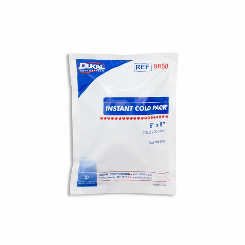 Instant Cold Pack, Non-Sterile, 6" x 8" - 24 units per case