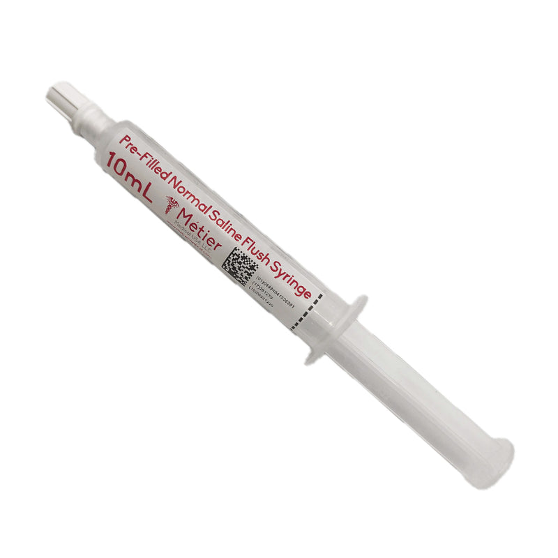 Pre-Filled Saline Syringe 10 ml - 30 units per box