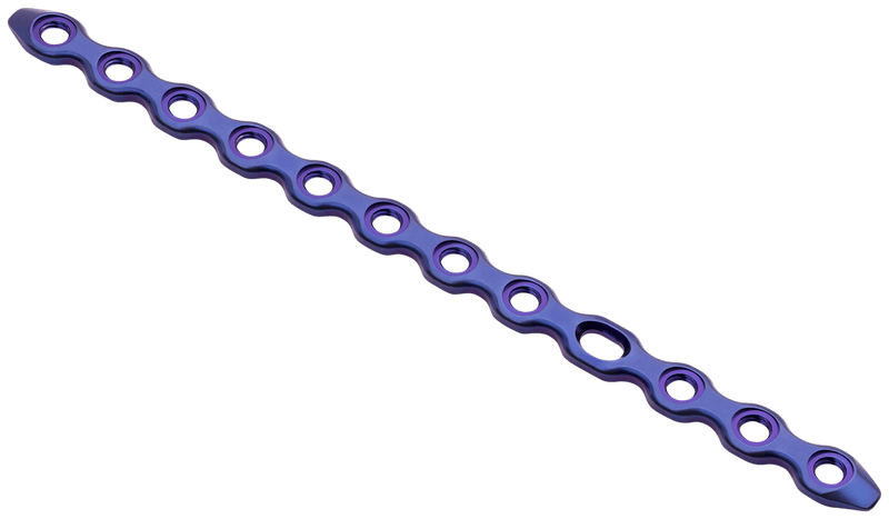 DePuy Synthes 2MM TITANIUM STRAIGHT PLATE, 12 HOLES, 5MM X 71MM – 1 ea