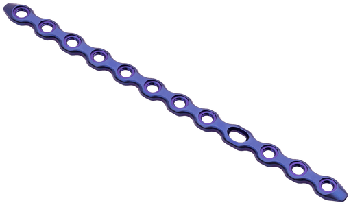 DePuy Synthes 2MM TITANIUM STRAIGHT PLATE, 12 HOLES, 5MM X 71MM – 1 ea