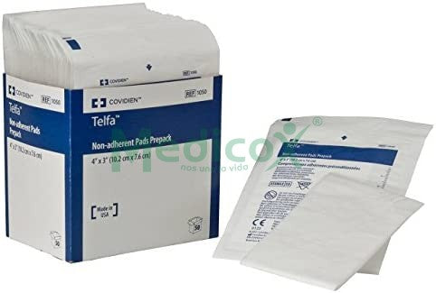 Cardinal Health TELFA BORDERED PAD 6"x6" – 25/Box