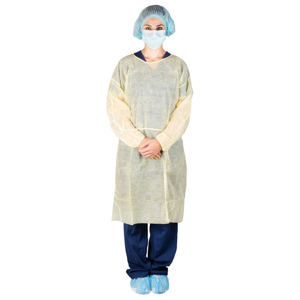 Dukal Protective Cover Robe, CPE Coated, Pull-Over - 15 units per bag