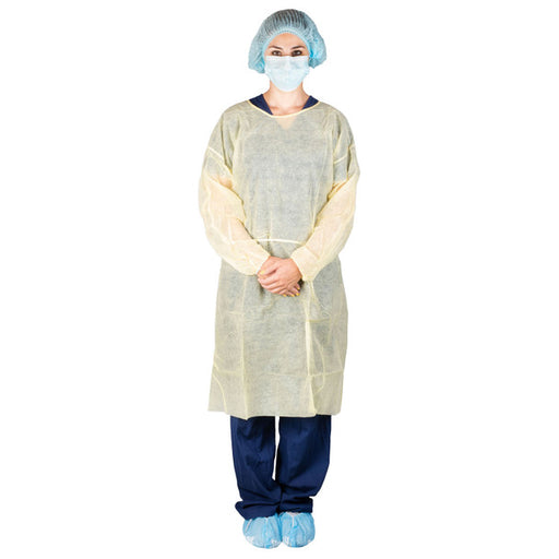 Dukal Protective Cover Robe, CPE Coated, Pull-Over - 15 units per bag
