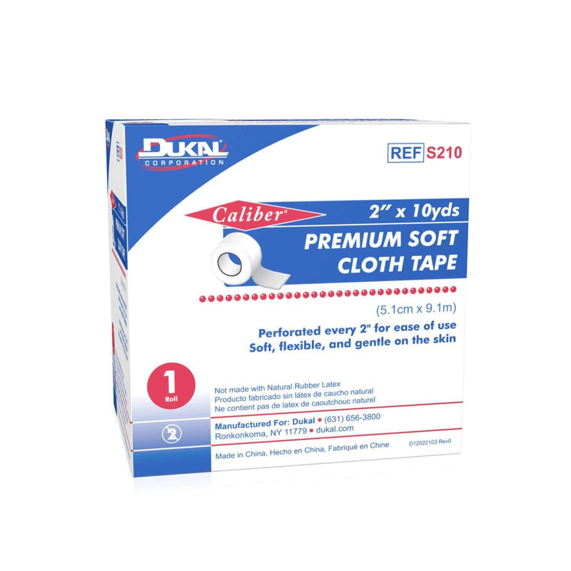 Dukal Soft Cloth Tape, 2" x 10 yd - 50 rolls per box