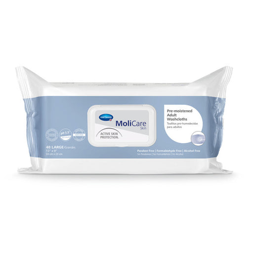 Hartmann USA, Pre-Moistened Cleaning Washcloths, 9" x 13" Hartmann USA, . – 12 pks