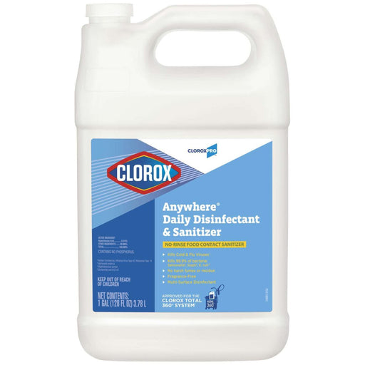 Clorox Pro™ Anywhere® Daily Disinfectant and Sanitizing Bottle – 4/Box