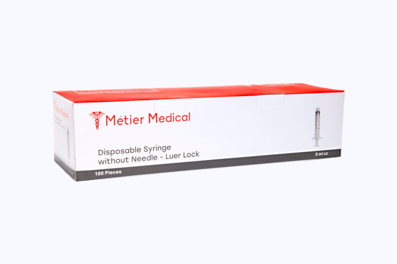Hypodermic Standard Syringe 5ml - 100 units per box