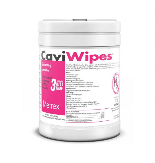 Metrex CaviWipes1™, 6" x 6¾"