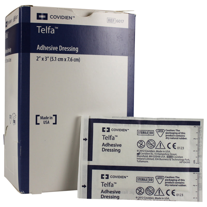 Cardinal Health TELFA BORDERED PAD 4"x10" – 25/Box