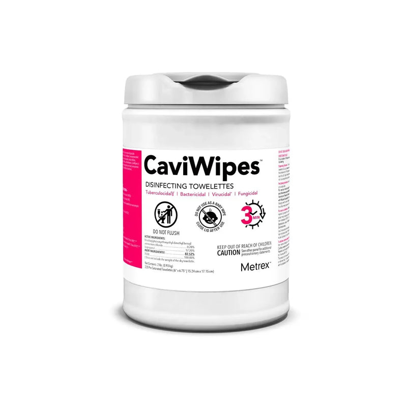 CaviWipes - 220 units per canister